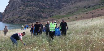 Siirt'te Botan Vadisi Milli Parkı'nda çevre temizliği yapıldı