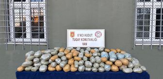 Van'da yaklaşık 291 kilogram uyuşturucu yakalandı