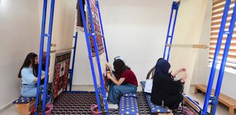 Van ve Hakkari kilim motifleri geleceğe taşınıyor