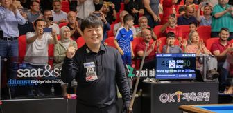 3 Bant Bilardo Dünya Kupası'nda Güney Koreli Cho, birinci oldu
