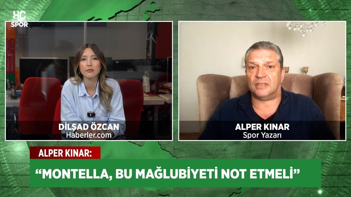 Spor yazarı Alper Kınar'ın Vincenzo Montella'ya yönelik eleştirilerini içeren haber görseli.