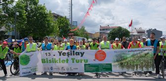 Amasya ve Çorum'da 'Yeşilay Bisiklet Turu' düzenlendi