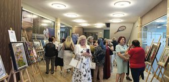 Antalya'da 'Keçe Pano' sergisi açıldı