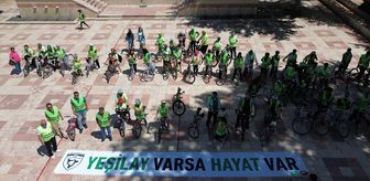Bilecik'te 13. Geleneksel Yeşilay Bisiklet Turu yapıldı