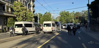 Cenevre'de barışçıl başlayan G7 Zirvesi karşıtı eylem, polisin biber gazlı müdahalesiyle son buldu