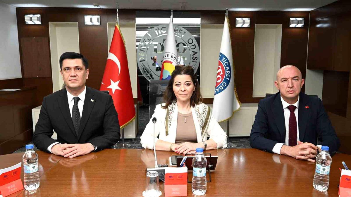 Denizli Ticaret Odası, Türkmenistan Heyetini Ağırladı: İş Birliği Fırsatları Masada