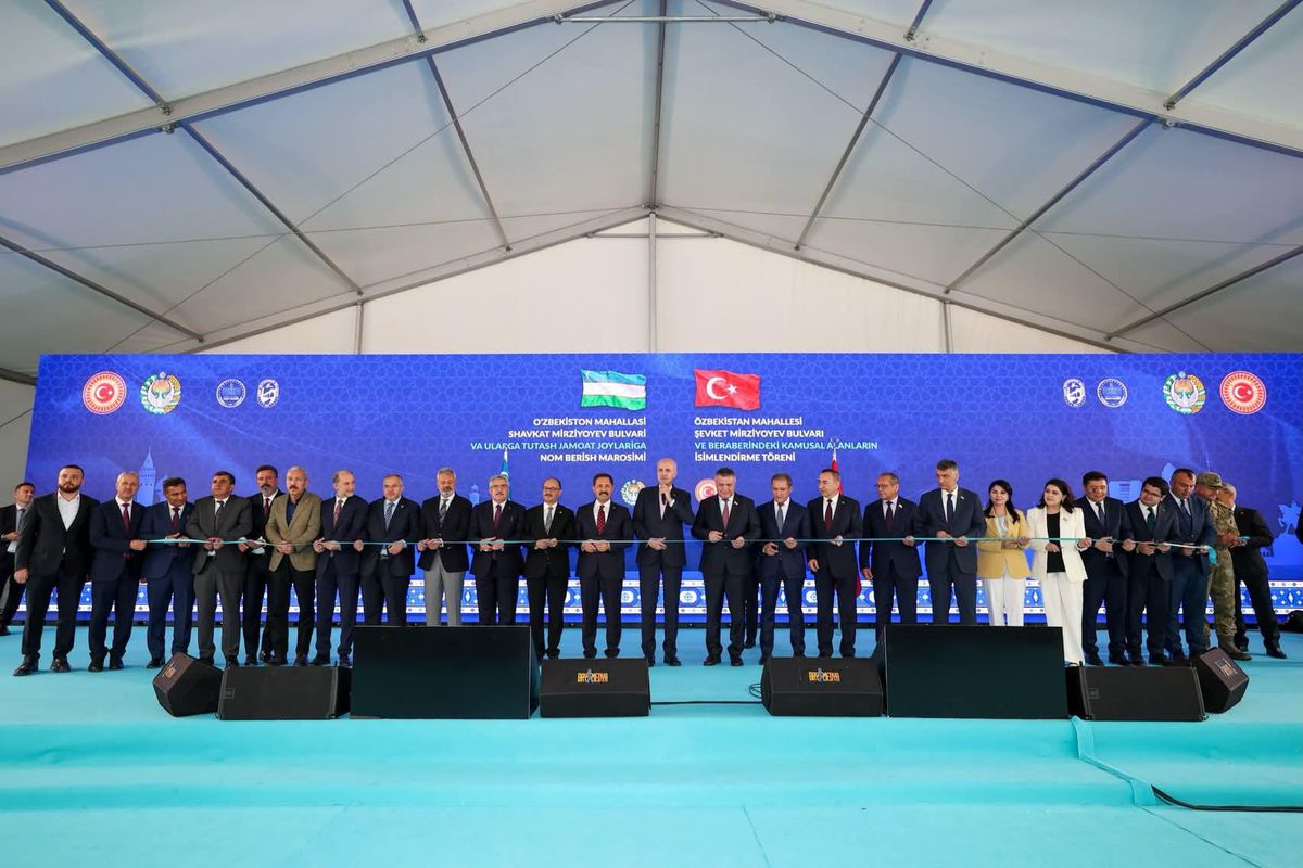 Hatay'da Özbekistan Mahallesi açıldı
