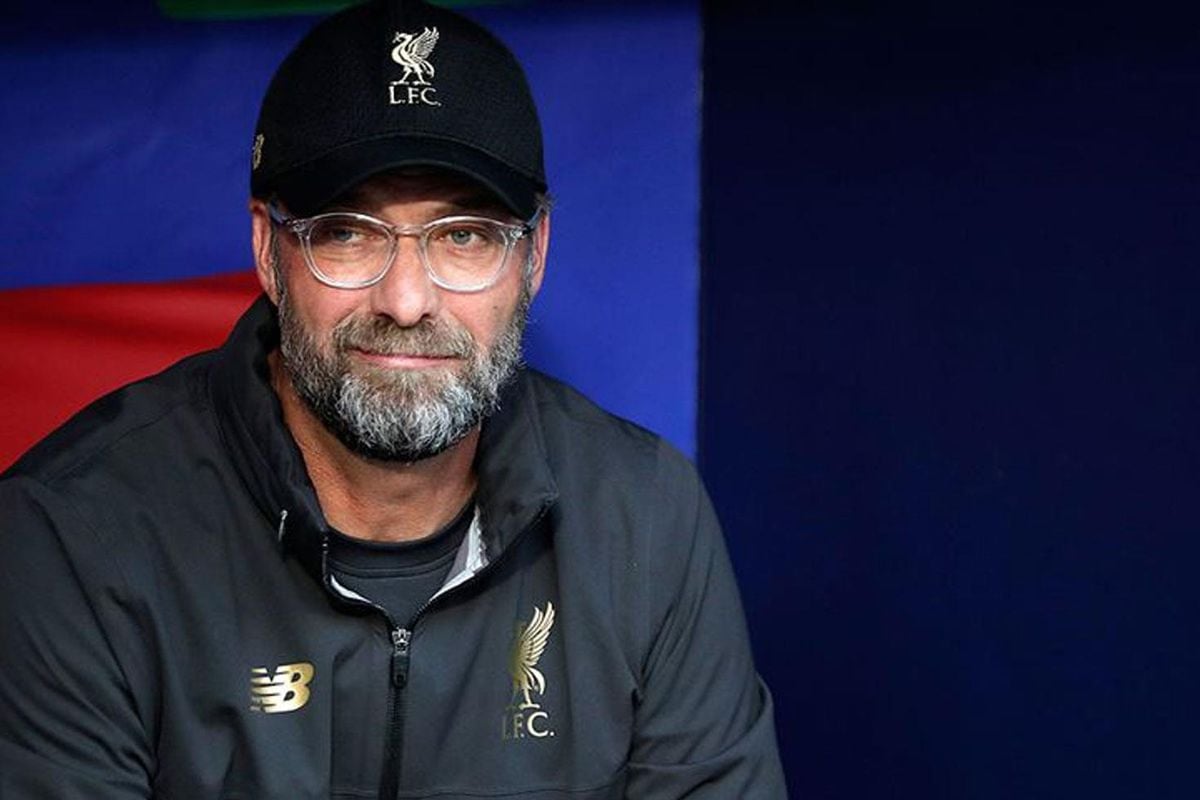 Jürgen Klopp konuşurken