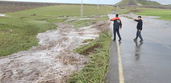 Kars Valisi Polat, selden etkilenen köylerde inceleme yaptı