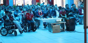 Şarkışla'da A Milli Futbol Takımı'nın maçı dev ekrandan izlendi