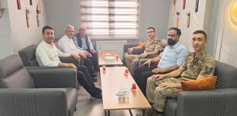 Sason'da şehit ailelerinden Jandarma Teşkilatı'na 187. yıl ziyareti