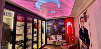 Şehit Emre Altıok'un anıları evde yaşatılıyor