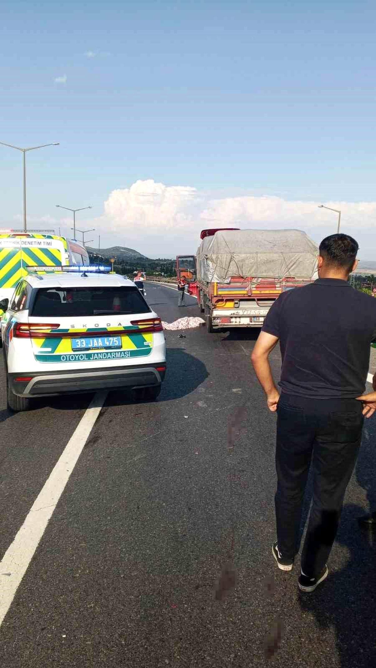Tarsus'ta trafik kazası: 1 ölü