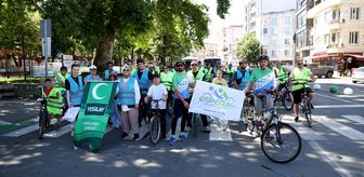 Trakya'da 13. Yeşilay Bisiklet Turu düzenlendi
