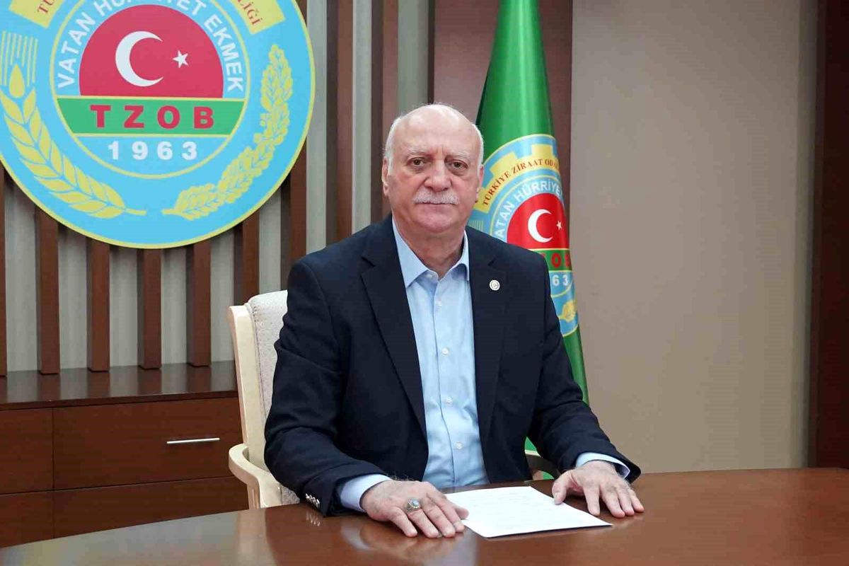 Türkiye Ziraat Odaları Birliği (TZOB) Genel Başkanı Şemsi Bayraktar'ın tarım arazilerinin önemiyle ilgili açıklaması.