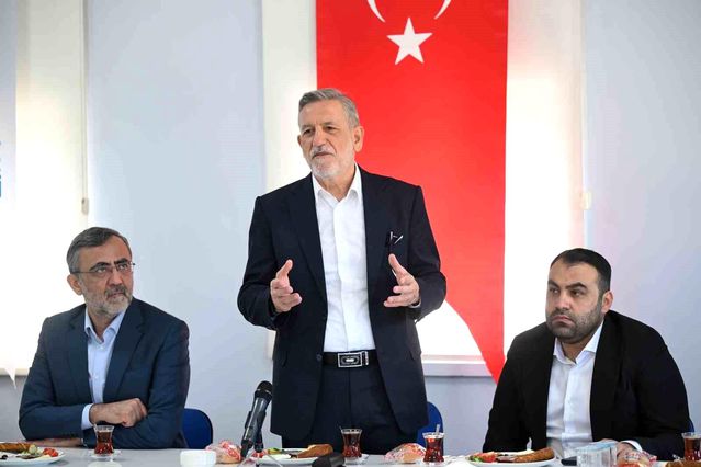 Başkan Burkay’dan terminalde önemli buluşma