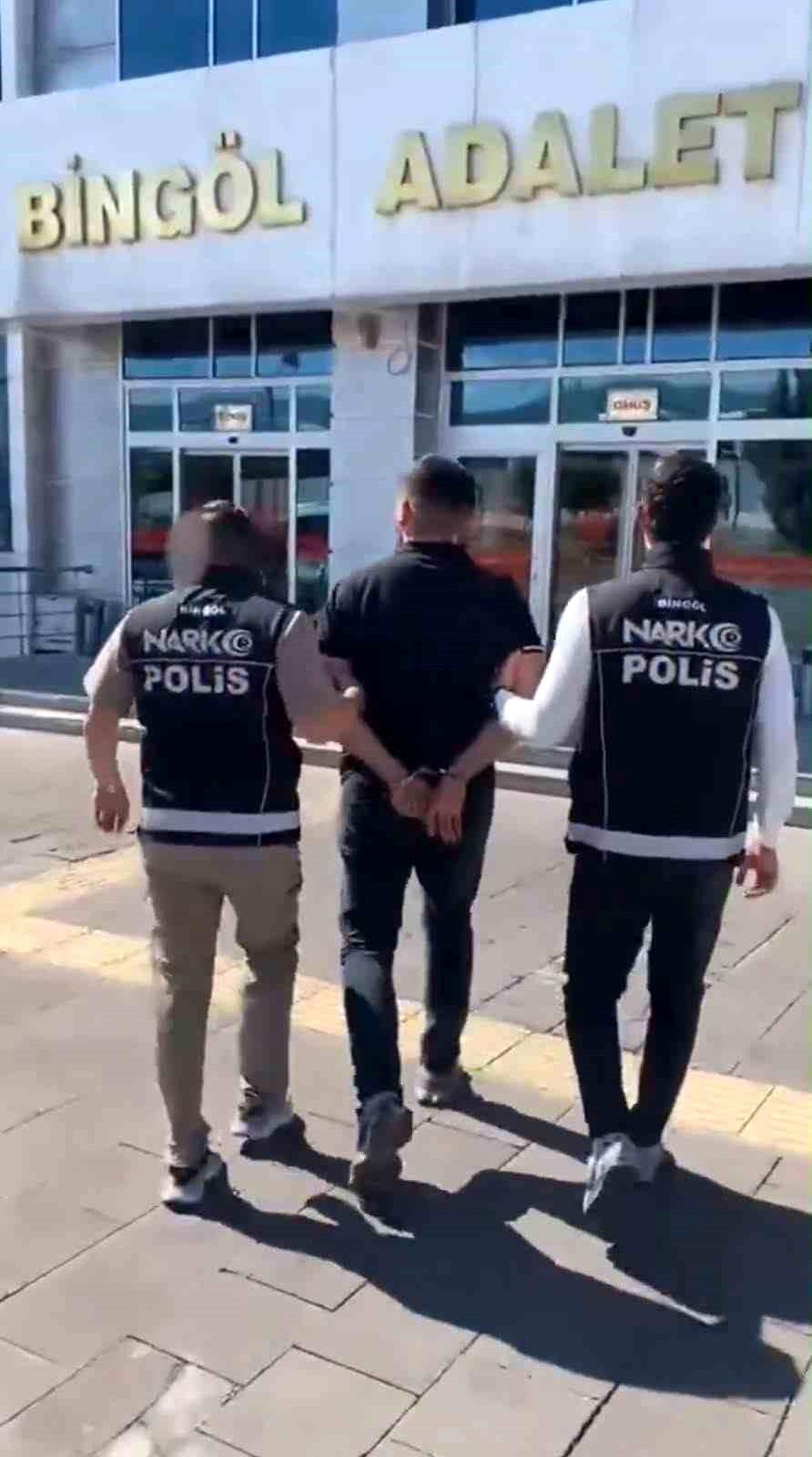 Bingöl'de uyuşturucu taciri tutuklandı