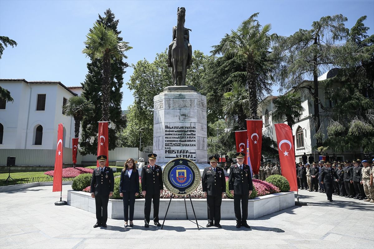 Jandarma'nın 187. yılı Bursa'da törenle kutlandı
