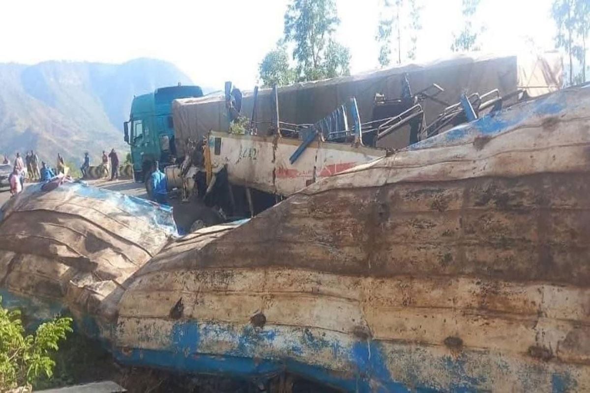 Etiyopya'da facia! Otobüs 100 metrelik uçuruma yuvarlandı: 28 kişi öldü