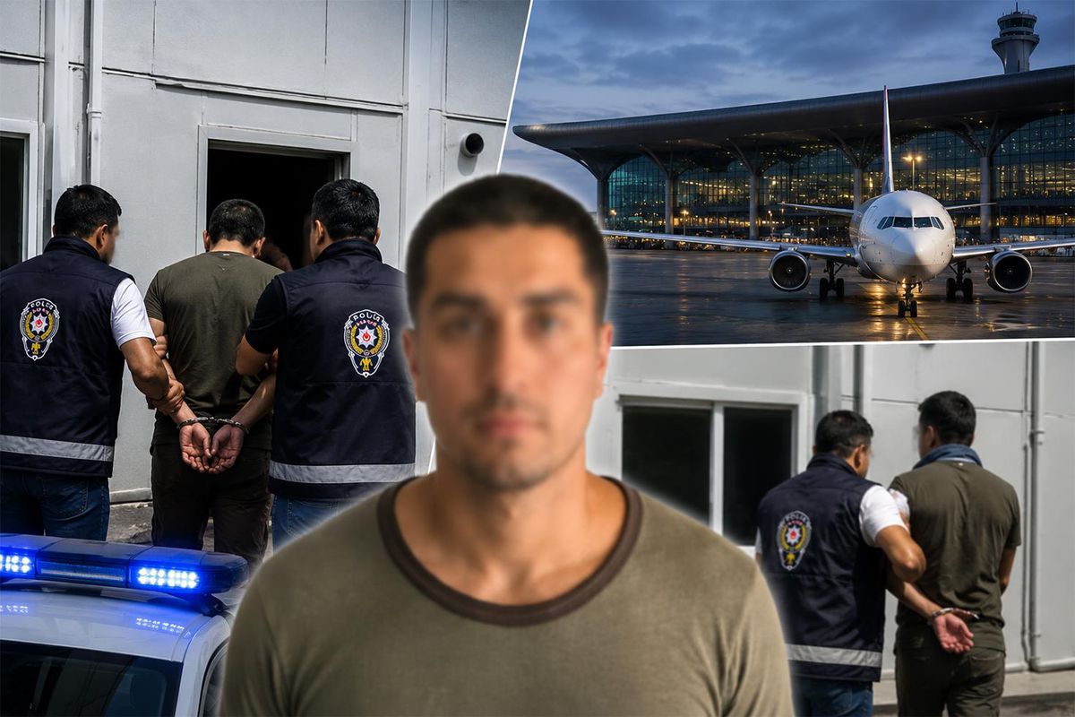 Interpol'ün aradığı İranlı, İstanbul Havalimanı'nda yakalandı