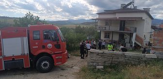 Kastamonu'da çıkan yangında bir kişi yaralandı