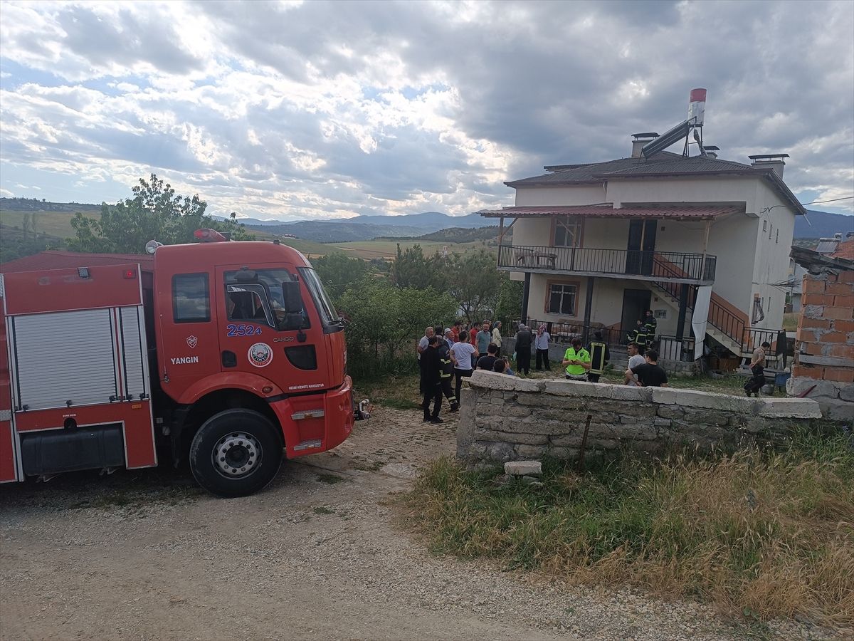 Kastamonu'da çıkan yangında bir kişi yaralandı