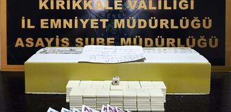 Kırıkkale'de kahvehanede kumar oynayan 4 kişiye 46 bin 416 lira ceza kesildi