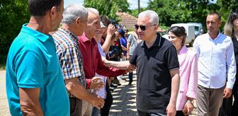 Kırklareli Valisi Turan, yağmur ve şükür duasına katıldı