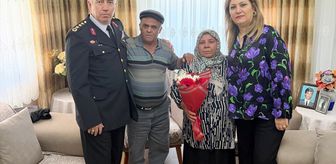Kırşehir'de jandarmadan şehit aileleri ve gazilere ziyaret