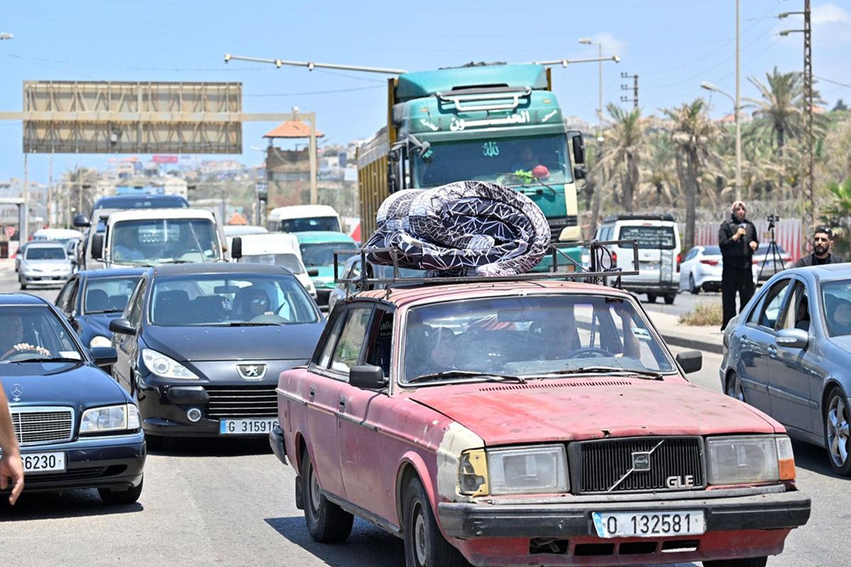 Lübnanlılar, ABD-İran mutabakatının ardından evlerine dönmek için yola çıktı