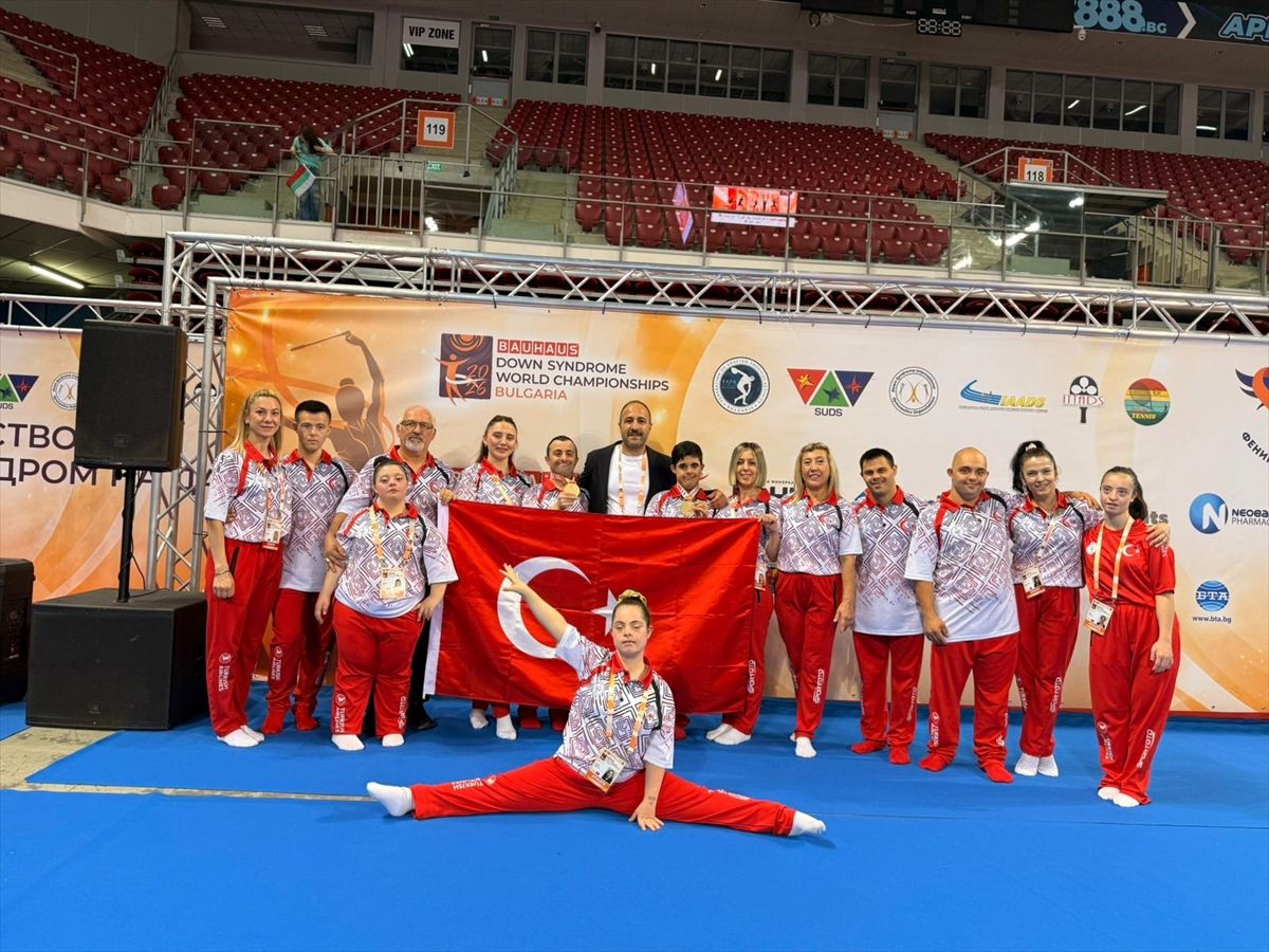 Milli özel sporculardan SU-DS Dünya Şampiyonası'nda 6 altın, 1 gümüş madalya