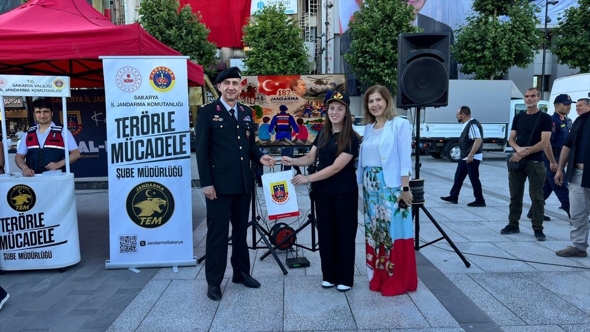 Sakarya'da Jandarma Teşkilatının 187. kuruluş yıl dönümü kutlandı