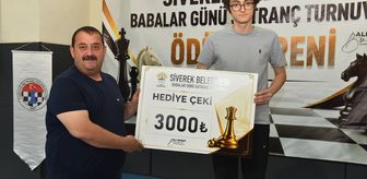 Şanlıurfa'da Babalar Günü Satranç Turnuvası sona erdi
