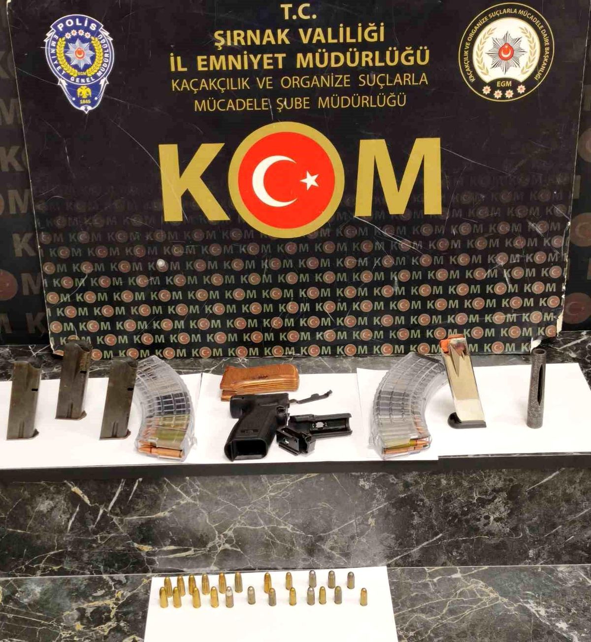 Şırnak'ta asayiş, narkotik ve kaçakçılık operasyonunda 2 tutuklama