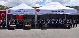 Şırnak'ta Jandarma Teşkilatının 187. kuruluş yıl dönümü kutlandı