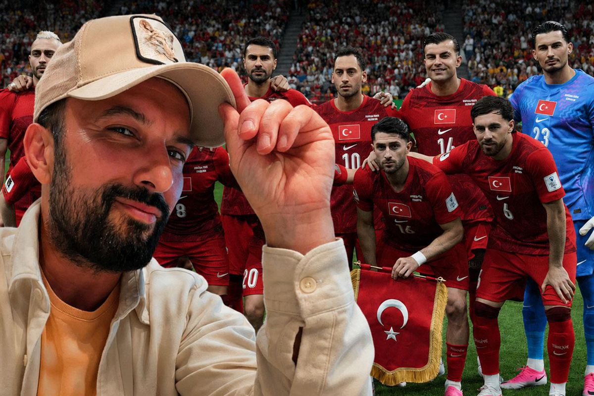 Ünlü sanatçı Tarkan'ın milli takıma destek mesajı verdiği an.