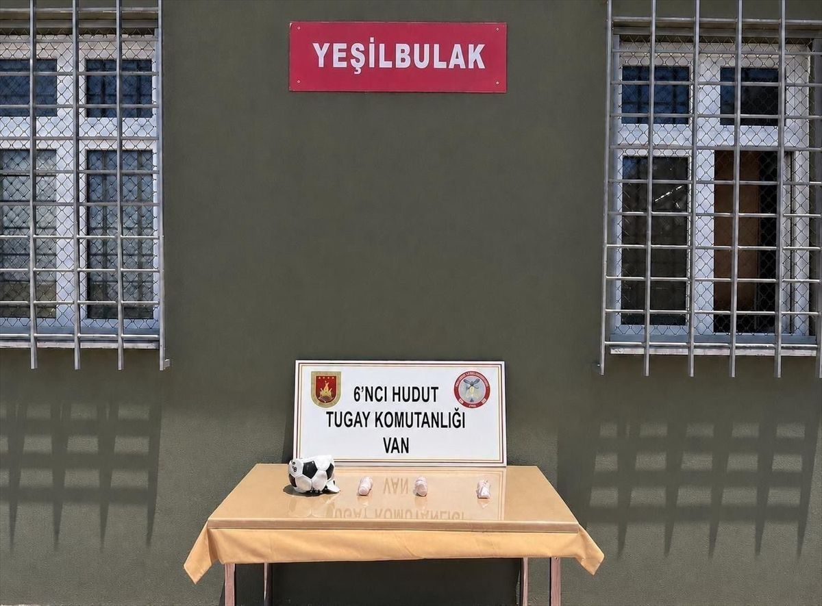 Van sınır hattında 44 kilo 635 gram uyuşturucu ele geçirildi