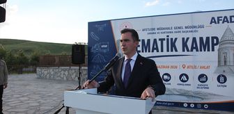 Vali Karakaya, Ahlat'taki AFAD Tematik Kampı'nı Ziyaret Etti