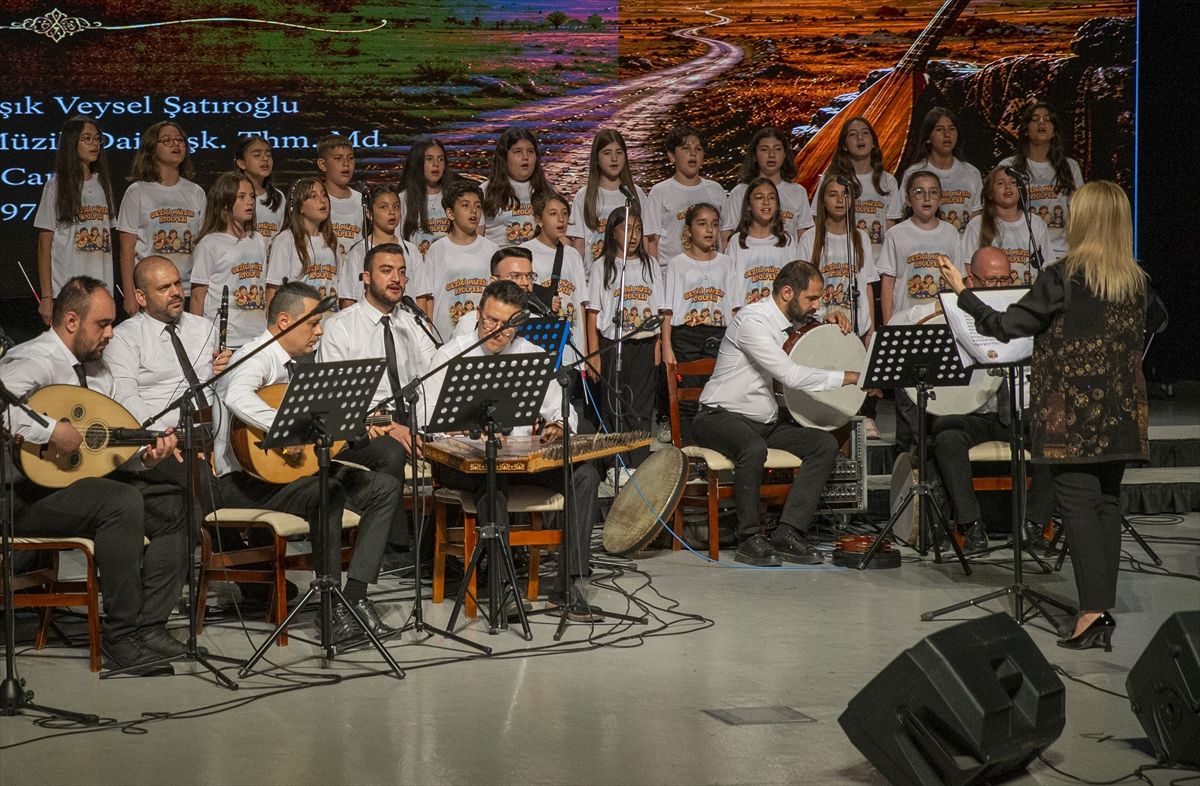 Bolu'da 'Gezici Müzik Atölyesi' gala programı düzenlendi