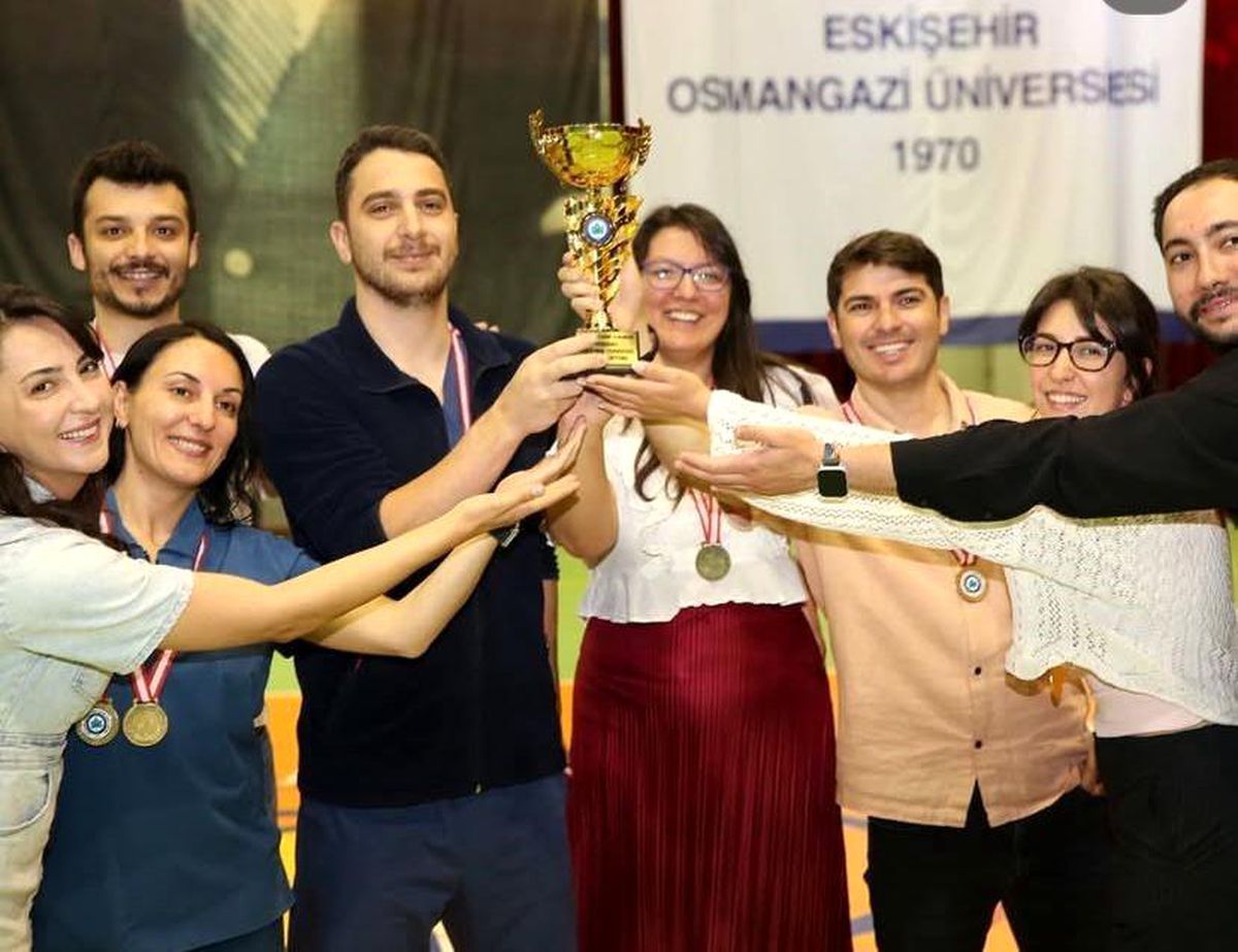 ESOGÜ Personel Turnuvasında kupalar sahiplerini buldu
