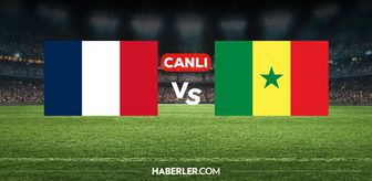 Fransa Senegal CANLI nereden izlenir? Fransa Senegal maçı hangi kanalda, nereden izlenir?