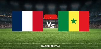 Fransa Senegal maçı kaç kaç? MAÇ SONUCU! Fransa Senegal golleri kim attı, canlı maç anlatımı!