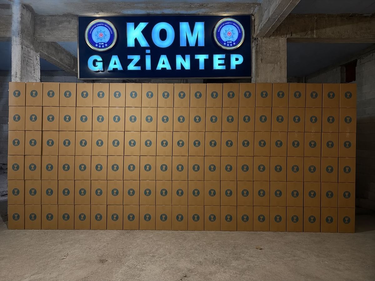 Gaziantep'te kaçakçılık operasyonunda 5 şüpheli yakalandı