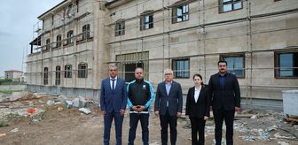 Hafik Devlet Hastanesi açılışa hazırlanıyor