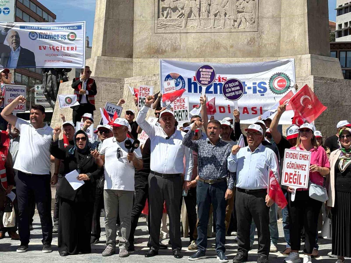 HAK-İŞ'ten ev işçileri için çağrı: 'Ev işi de iştir, ev işçisi de işçidir'