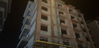 Hatay'da inşaattan düşen işçi öldü