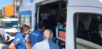 Kütahya'da inşaattan düşen işçi yaralandı