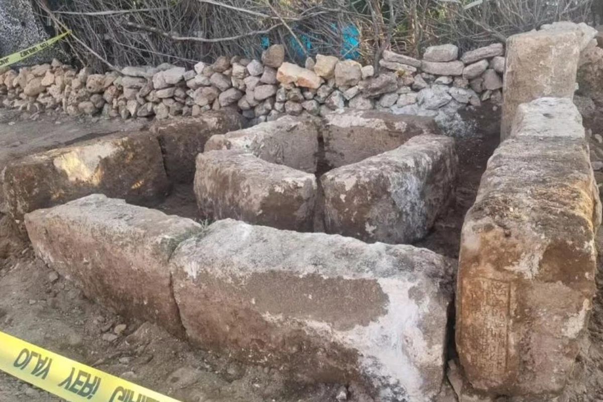 Mardin'de peyzaj çalışmasında yazılı tarihi kitabeler bulundu