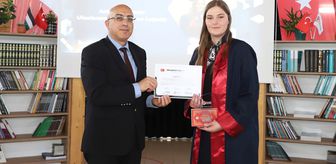 Nevşehir'de üniversitede eğitim gören uluslararası öğrenciler için mezuniyet töreni yapıldı