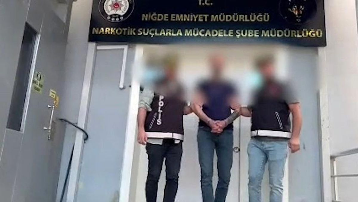 Niğde'de uyuşturucu suçundan aranan hükümlü yakalandı